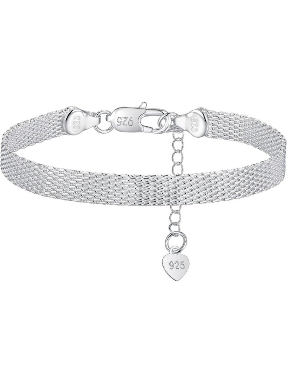 Elegant S925 Sterling Silver Tennis Bracelet for Women - Fashion Jewelry